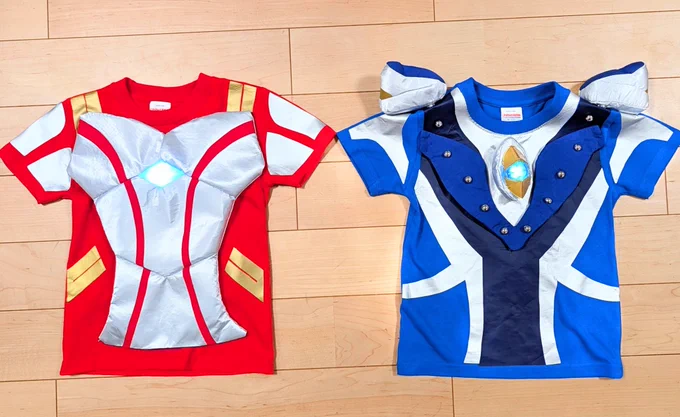 最近、子供の服作ってて浮上できなかったけど、やっとできた カラータイマー光る仕様だからハチャメチャ時間かかった これで平成Climaxにカチコむ! 待ってろよ!メビウス!ヒカリ!
