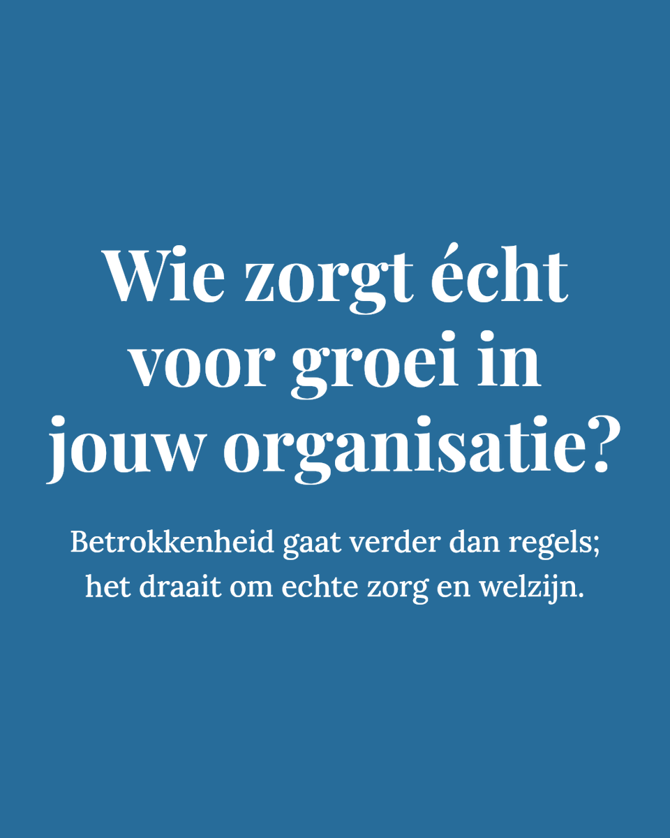 Duurzame inzetbaarheid is meer dan regels naleven; het vraagt om echte betrokkenheid van werkgevers. Wie zorgt er écht voor groei en welzijn binnen jouw organisatie? Deel je ervaring met #DuurzaamWerken en laten we het gesprek starten! #outplacement #Reintegratie #wetpoortwachter