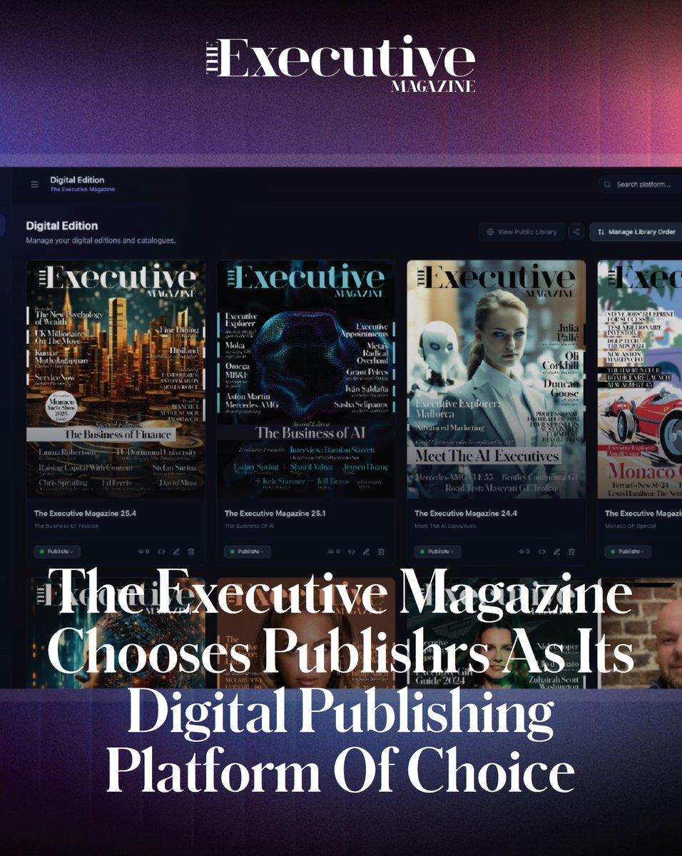 The Executive Magazine (@_The_Executive) / Posts / X