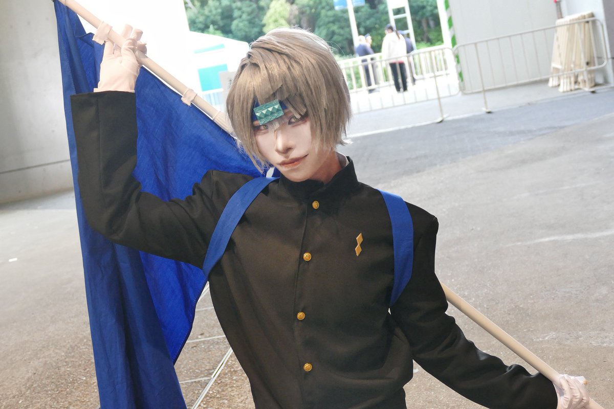 ※cosplay
❄️📣
アダム=ユーリエフ

📸（<a href="/KanesiroSK10/">やちょ丸先生🍙</a> ）

#ニコニコ超会議2026
#コンパスコスプレ