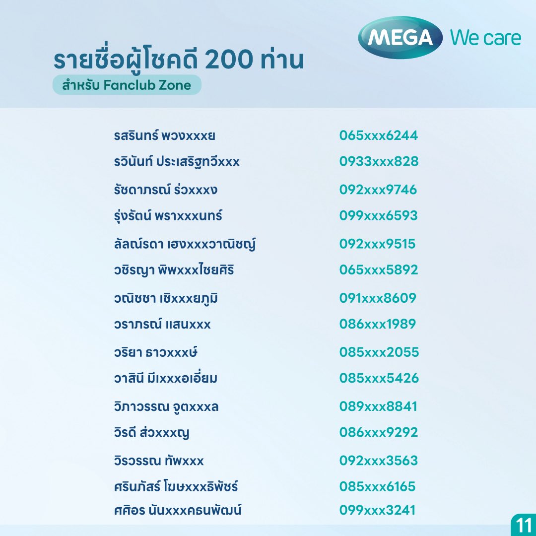 MEGA We Care tweet media