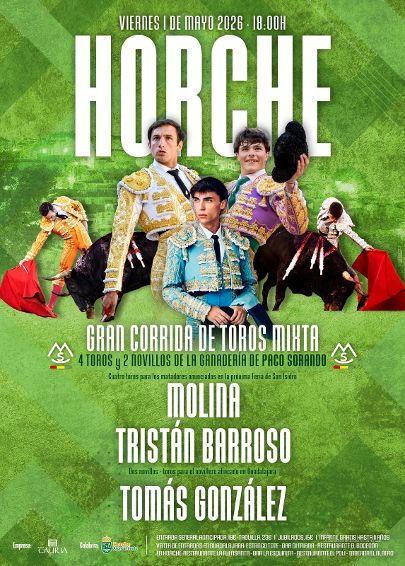 PlayToros_es's tweet image. Estrenamos el mes de mayo con toros en directo en @cmm_es.

Corrida mixta desde Horche con Molina, Tristán Barroso y el novillero Tomás González, frente a reses de Paco Sorando.

🔴 Síguelo en directo por #PlayToros y #CMM 📺
cmmedia.es/play/en-direct…