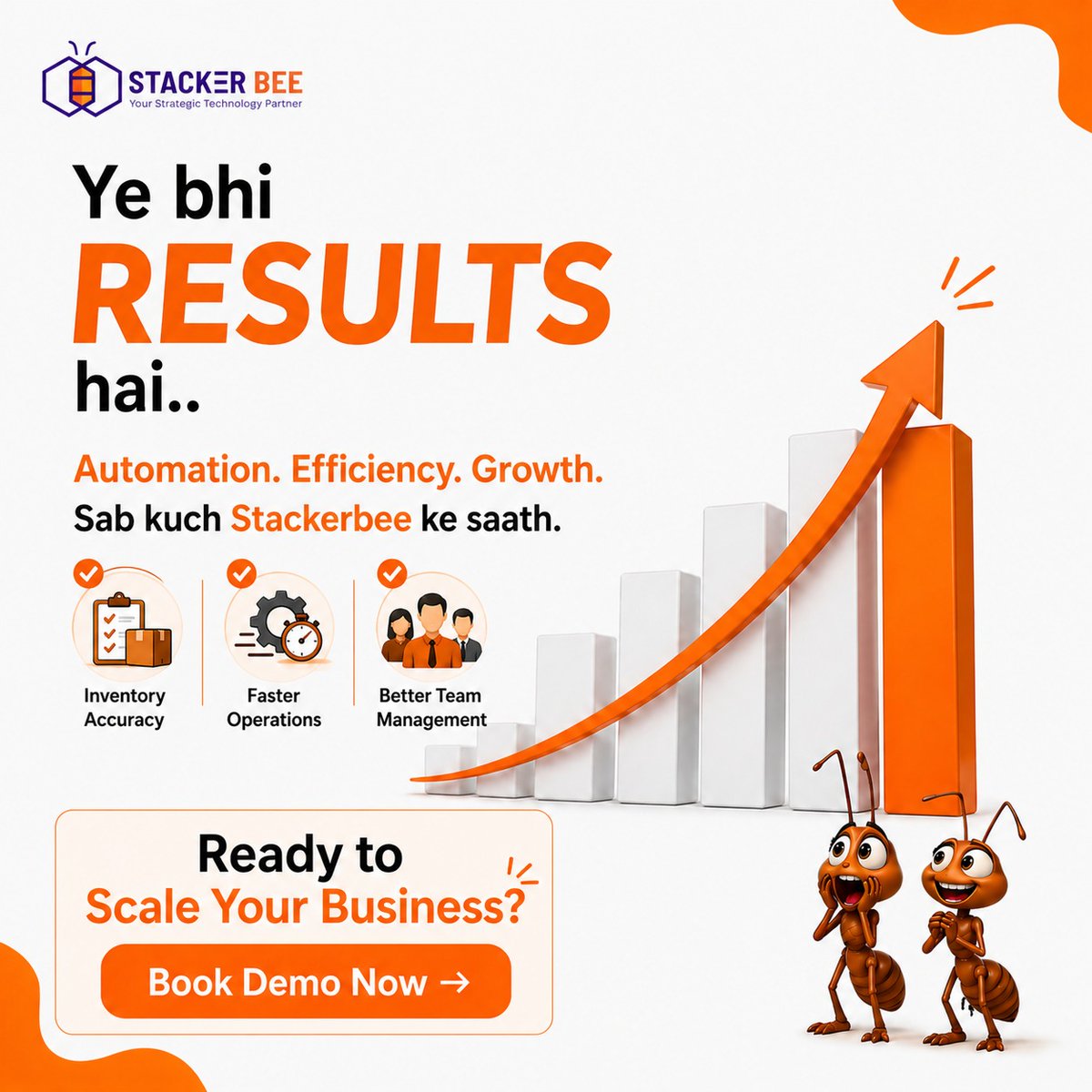 stackerbeelive's tweet photo. Efforts sab karte hain, par results smart focus se milte hain

Better inventory, smooth operations, easy team management - @stackerbeelive 

WMS, ERPNext, HRMS  Work smart. 
Grow faster. Book demo  
🌐https://t.co/hBCPH7mHzc⁠  

#ERPNext #WMSSoftware #businessautomation https://t.co/2Wx1xN0HSc