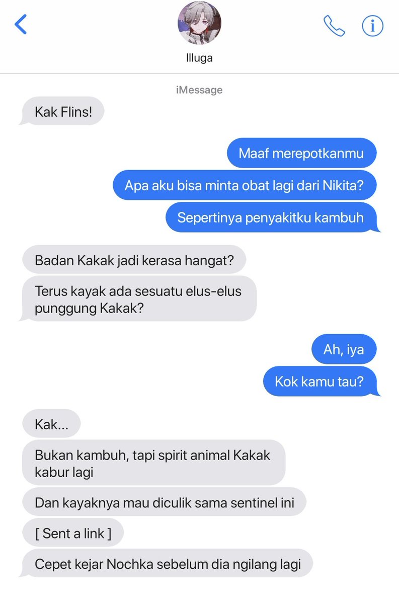 laternist's tweet photo. #varflins #knightlight sentinel guide au

Suatu hari, sentinel Varka diikuti oleh seekor kucing hitam. Namun, kucing itu ternyata adalah spirit animal, yaitu manifestasi kekuatan psikis dari seorang guide bernama Flins yang sepertinya memiliki hubungan khusus dengan Varka... https://t.co/BXP40C9xjU