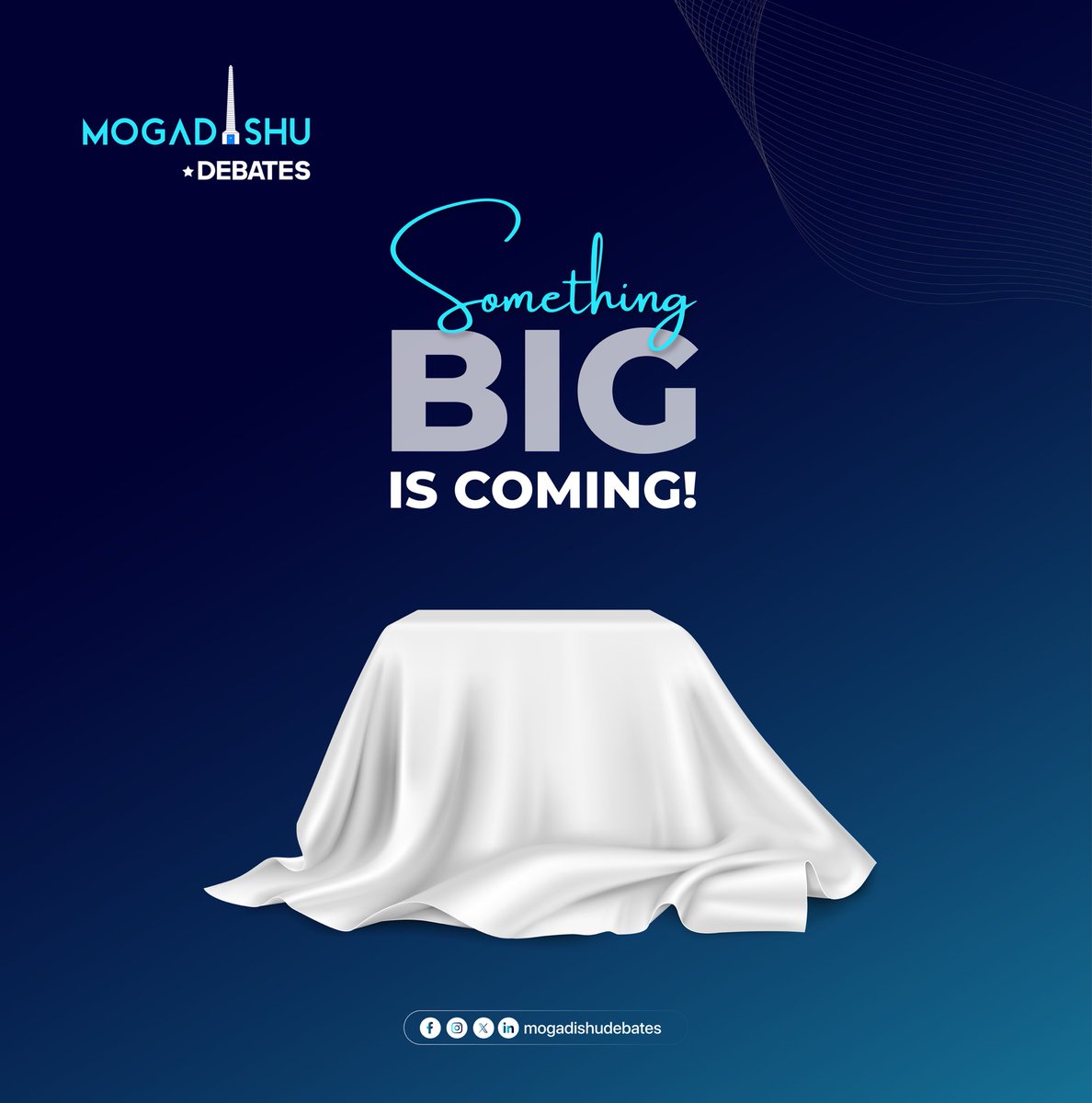 Mogadishudebat's tweet image. Something big is on the horizon.

Mogadishu Debates is preparing to unveil a new initiative designed to spark meaningful conversations, empower voices, and drive impactful change.

Stay connected as we get ready to share what’s next.
#comingsoon 
#Mogadishudebates