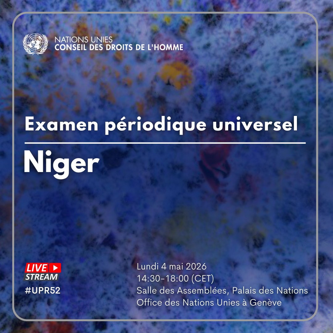 UN Human Rights Council tweet media