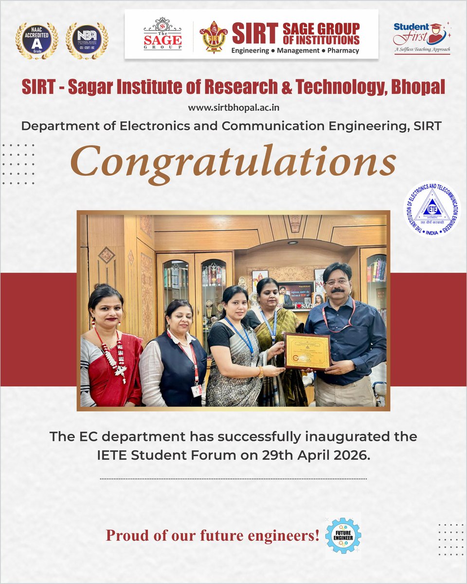 SIRT BHOPAL tweet media