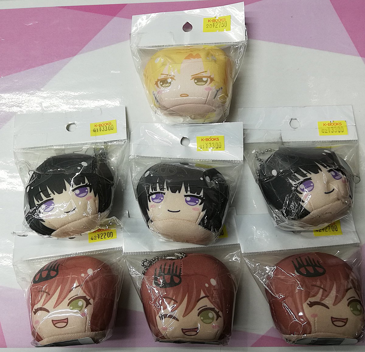入荷情報】 #バンドリ 『バンドリ おまんじゅうにぎにぎマスコット』が