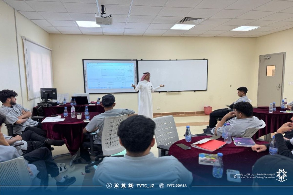 التدريب التقني بمنطقة جازان tweet media