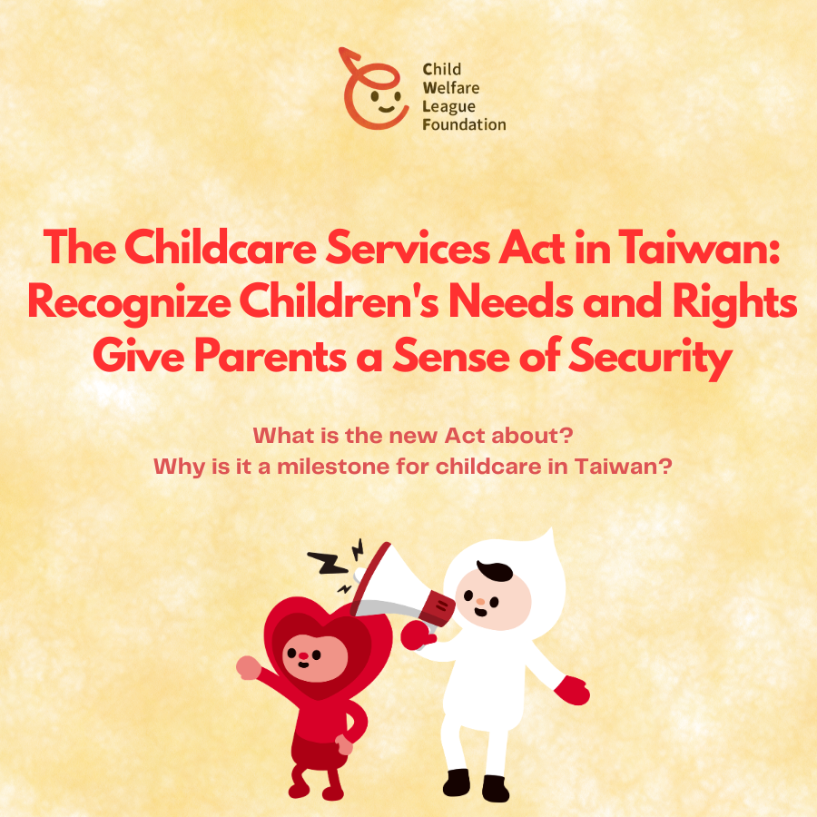 cwlf's tweet photo. 🎉 Taiwan's Childcare Services Act has passed its third reading this April!

🤝 CWLF thanks lawmakers and civil society partners for advancing this reform toward safer, stronger childcare that supports parents and respects children's needs.

✨ Read more:https://t.co/9o4bsSRX31 https://t.co/DbJzVE7ChK