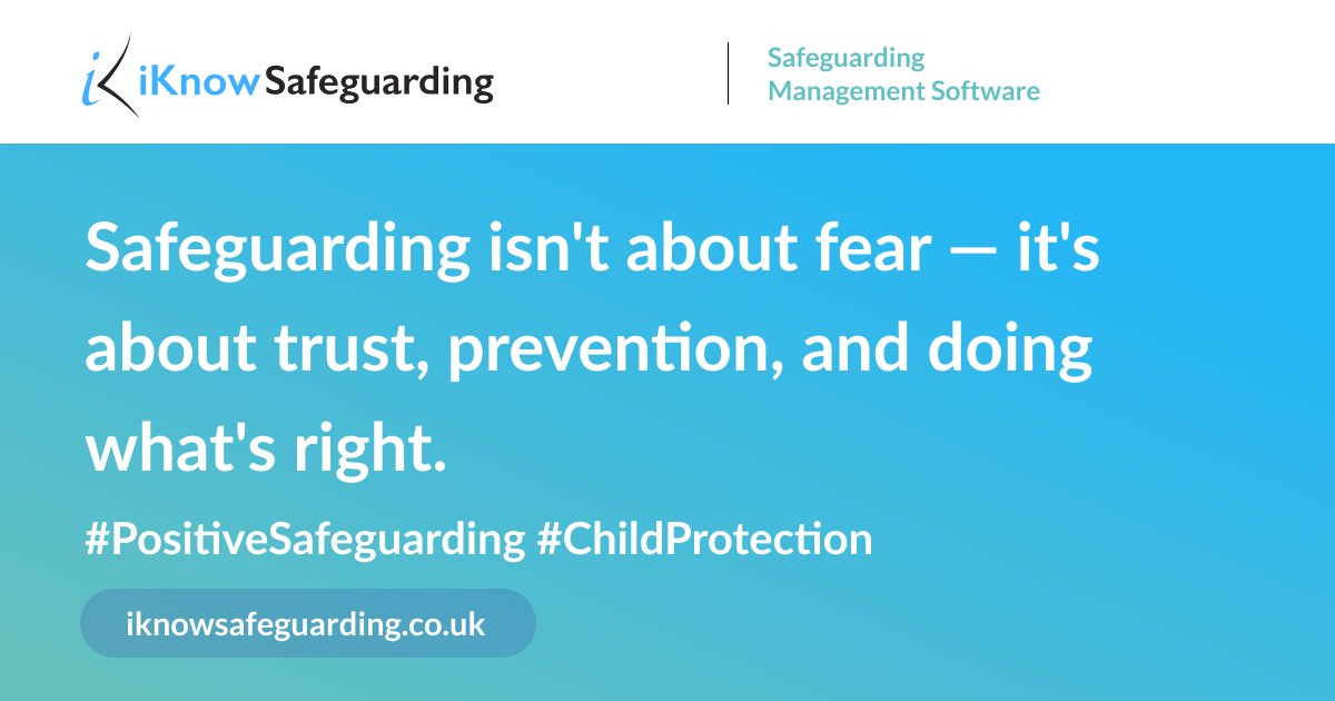 iKnow Safeguarding tweet media