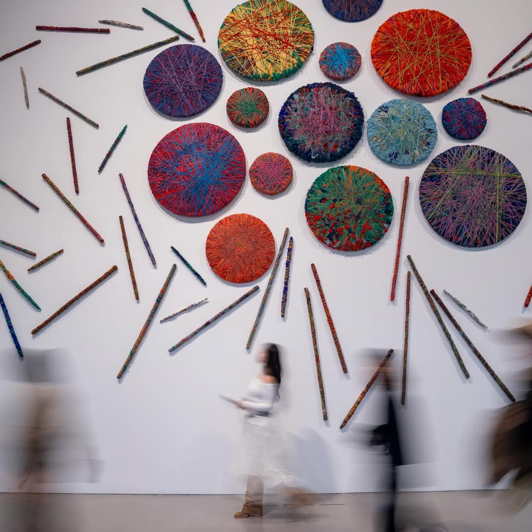 JRP_Editions's tweet photo. Sheila Hicks and Shi Hui's exhibition "Material Matters" is currently on view at West Bund Museum in Shanghai until August 2!⁠
⁠
Curated by Clément Dirié, Liu Xiao, and Chen Yangyi, this show brings together two major figures in contemporary art for whom material matters. https://t.co/RBlNUlwF6X