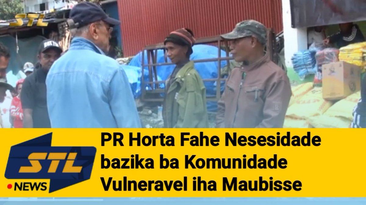 STLTimorLeste's tweet image. PR Horta Fahe NB ba Komunidade Vulneravel Uma Kain 100 iha Maubisse
youtu.be/L0AjE807kPE?si…

* Subskreve STL Iha Youtube: youtube.com/@STLTimorLeste

Online: stltimorleste.com

Media Sosial:
* Facebook: facebook.com/stltimorleste/

#SuaraTimorLorosae #STL #TimorLeste