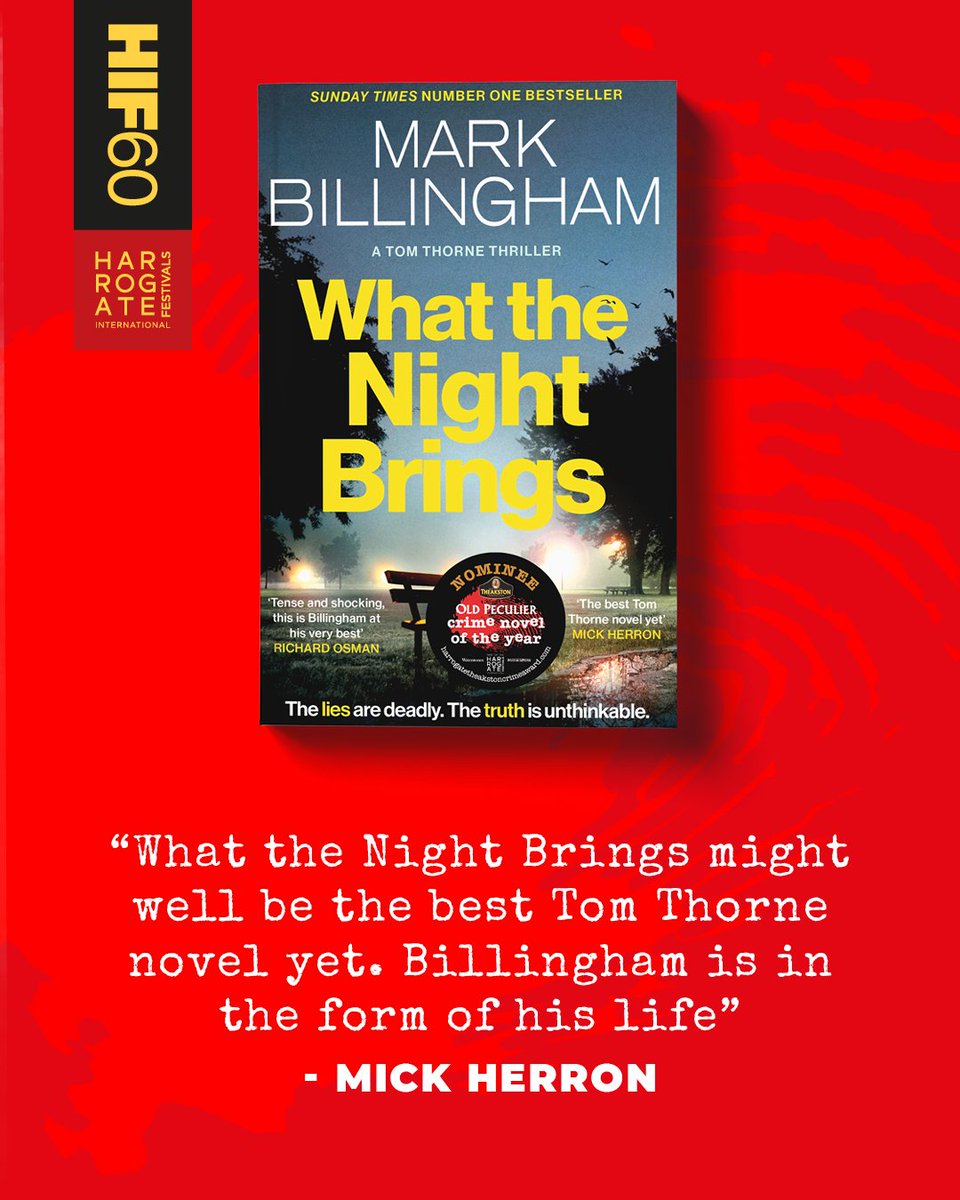 Mark Billingham tweet media