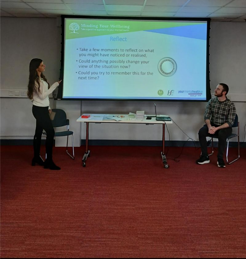EdwardL60213794's tweet photo. Great to partner with @HsehealthW  to deliver Minding Your Wellbeing for staff in @Corlann_Ireland (South East Region). 

Supporting staff wellbeing is central to sustaining a strong workforce.
#WorkplaceWellbeing #PeopleFirst https://t.co/jNy6tSRzfX