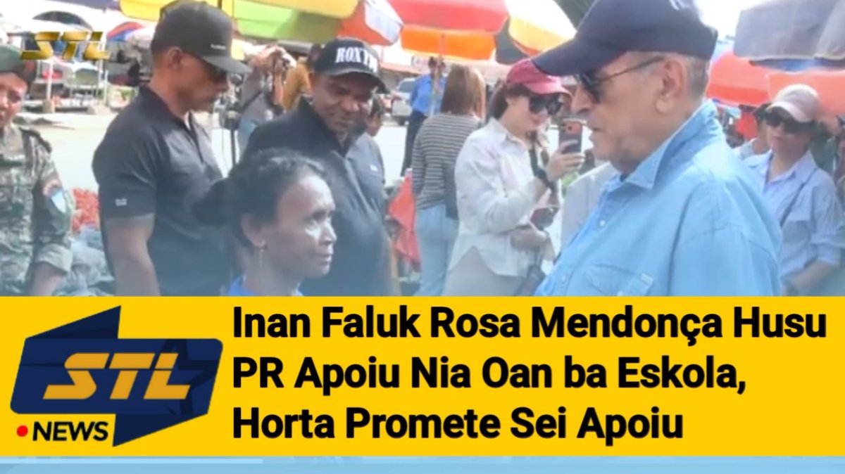STLTimorLeste's tweet image. Inan Faluk Rosa Mendonça Husu PR Apoiu Nia Oan ba Eskola, Horta Promete Sei Apoiu
youtu.be/t8XrUW_w2iY?si…

* Subskreve STL Iha Youtube: youtube.com/@STLTimorLeste

Online: stltimorleste.com

Media Sosial:
* Facebook: facebook.com/stltimorleste/

#SuaraTimorLorosae #STL #TimorLeste