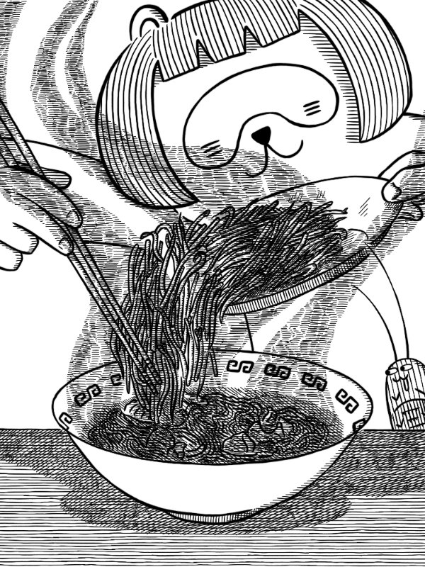 お正月、天理に行った際の心残りであった
「天理スタミナラーメン」を冷凍食品で堪能しました。
スープを少し濃いめに作り、
上から200gほどもやしを盛ります。
これを「混ぜずに」上から下へ食べ進めますと
味の濃淡が薄い方から濃い方へと徐々に変化し、
飽きずにおいしく食べられるのです…
