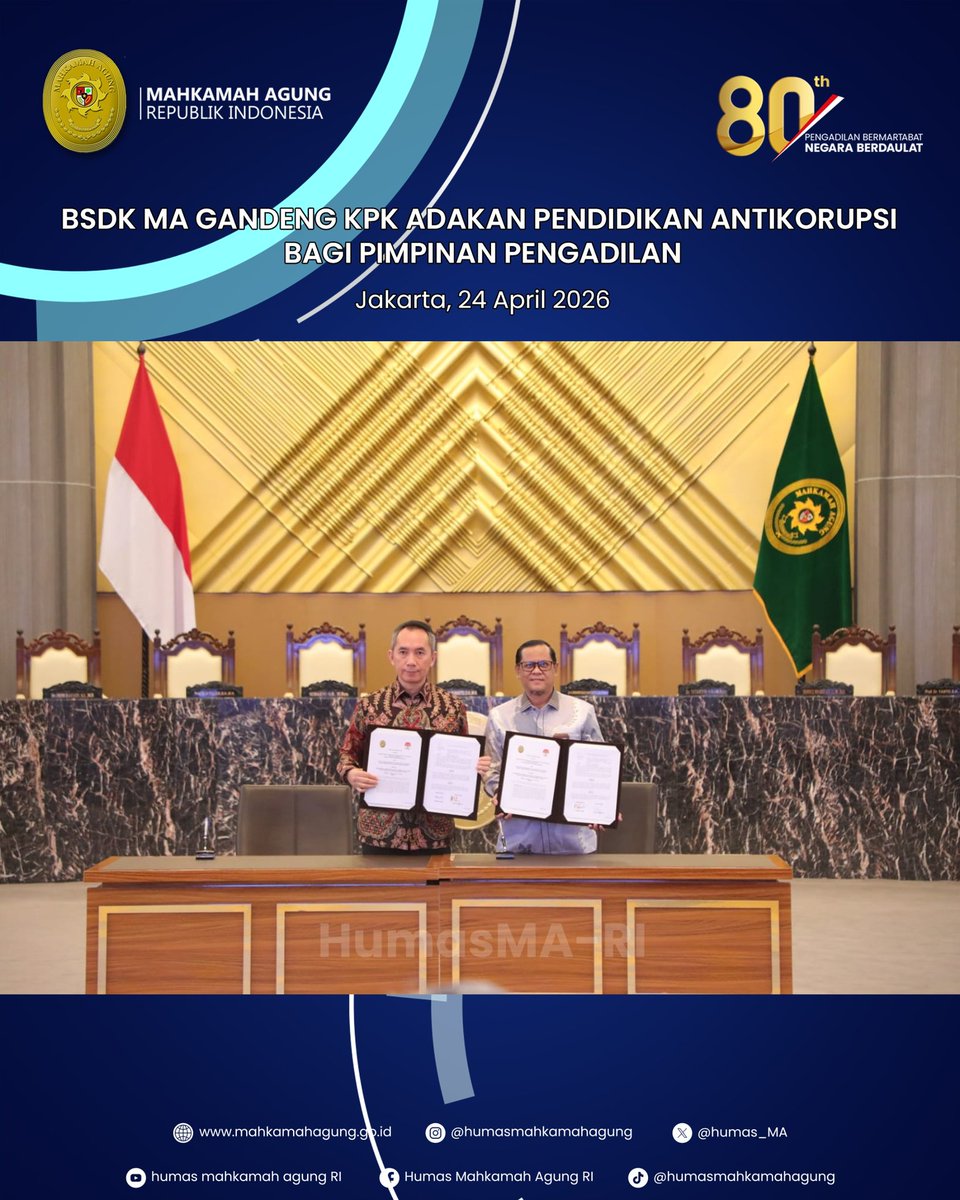 Humas Mahkamah Agung tweet media