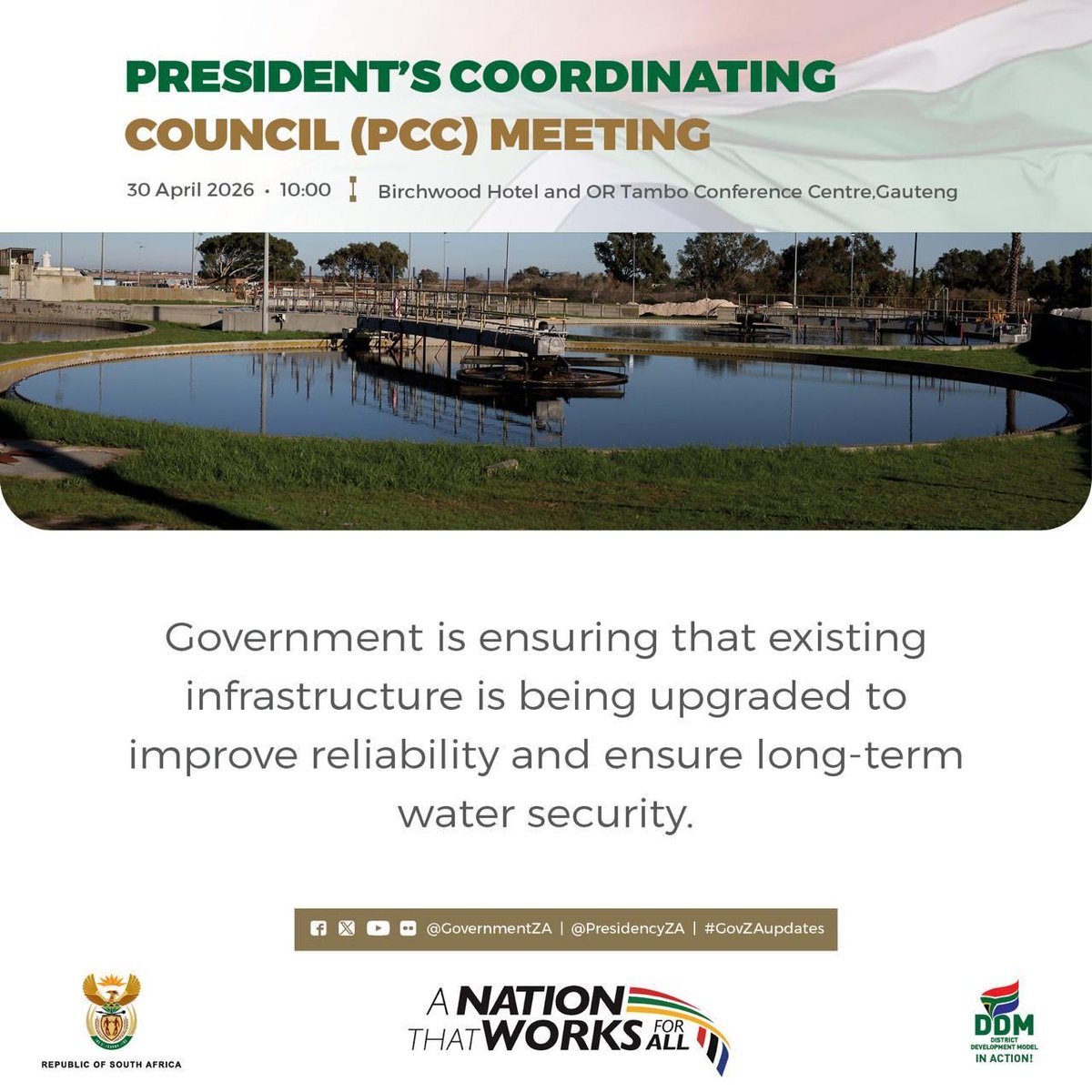 Mandla_Ndl's tweet image. President Cyril Ramaphosa has called on premiers and mayors to convene for today’s Presidential Coordinating Council meeting.

The session aims to strengthen coordination across all spheres of government, with a focus on upgrading existing infrastructure to improve reliability