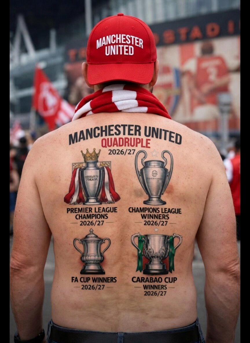 thenoisemakerhq's tweet photo. @FabrizioRomano I just got back from the tattoo parlour https://t.co/5yOmbrcLr0