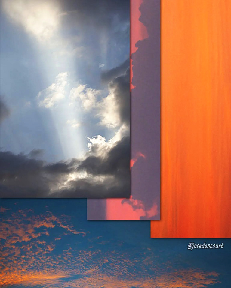 josedancourt's tweet image. Collage digital que he llamado: "Color y texturas" que he realizado con fotos de mis archivos.