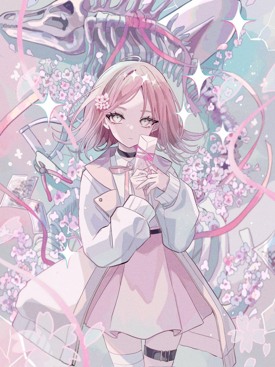 仄暗くてかわいいイラストを目指して描いてます〜！🌷

 #GWはフォロワーさんが増えるらしい