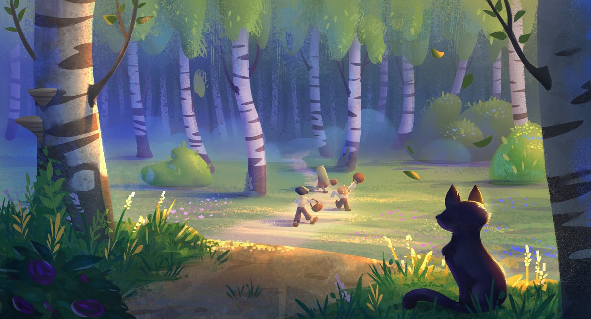 naoi_it's tweet photo. Glimmers in the Thicket Part1
This is a personal art project based on an original story.
It explores a dark, atmospheric tale of children, the forest, and the mysterious lights that lure them into the unknown.
https://t.co/kgQDtOykzO
#visdev #illustration
↓↓↓ https://t.co/BtX8VeUhdl