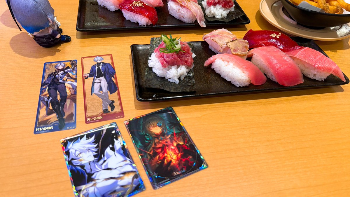 laruskun's tweet photo. 今日は🍣食べたあとヒカセン展行ってきました〜 https://t.co/5s6jeMJCS9