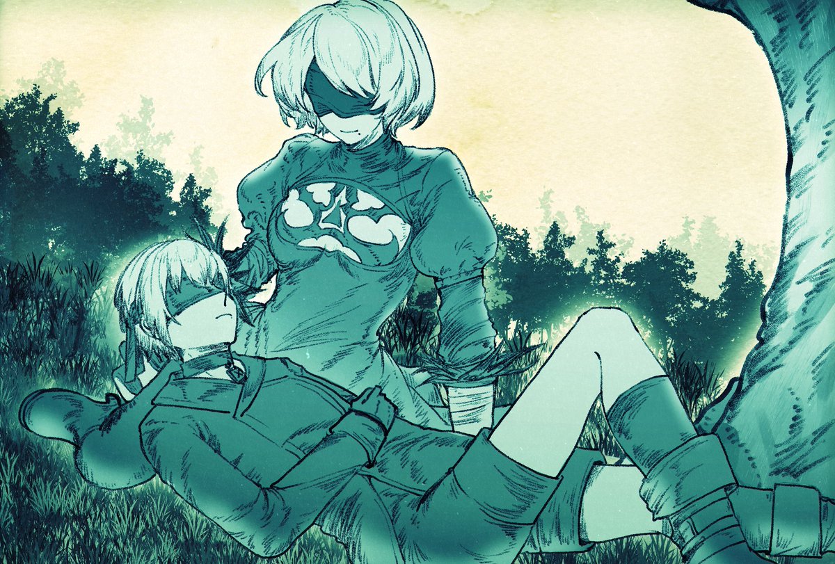 ORiiiikuto's tweet photo. 今天是automata
#NieR https://t.co/QKlkbtFE7T
