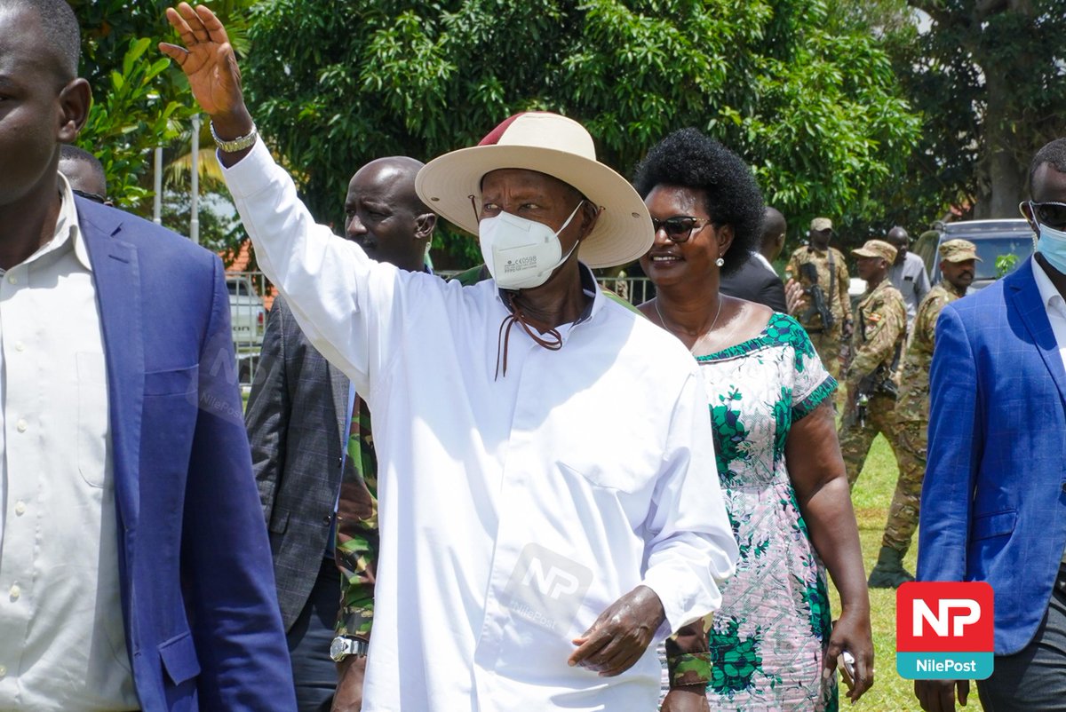 nbstv's tweet photo. PHOTOS: President @KagutaMuseveni has arrived at NaLIRRI to launch the Anti-Tick Vaccine and the facility.

@MawejjeGeoffrey 

#NBSUpdates https://t.co/WDFsv0xR7s