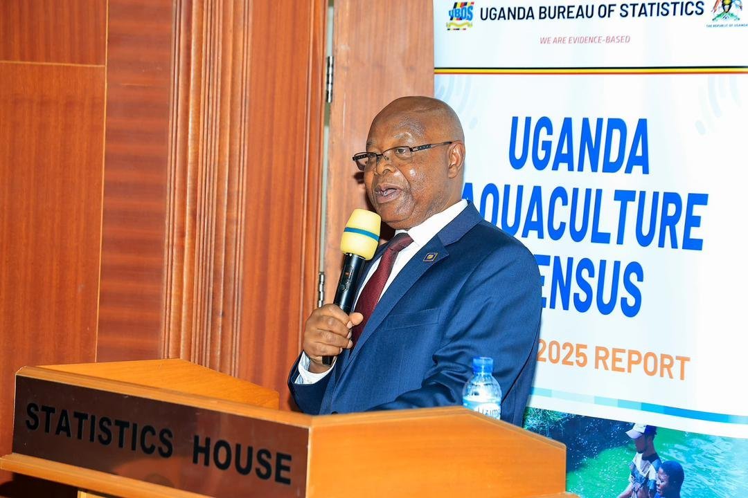 nabasabuzi's tweet image. Dr. Chris N. Mukiza highlighted Uganda’s leadership in Africa’s aquaculture statistics, saying the report will help Government and private sector planning. He added that the next #UBOS release is due 21st May, boosting transparency. #UACReport2025 #DataForDevelopment