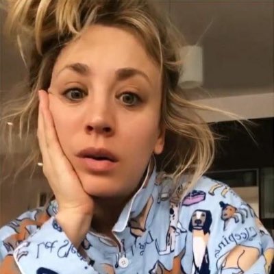 Kaley cuoco tweet media