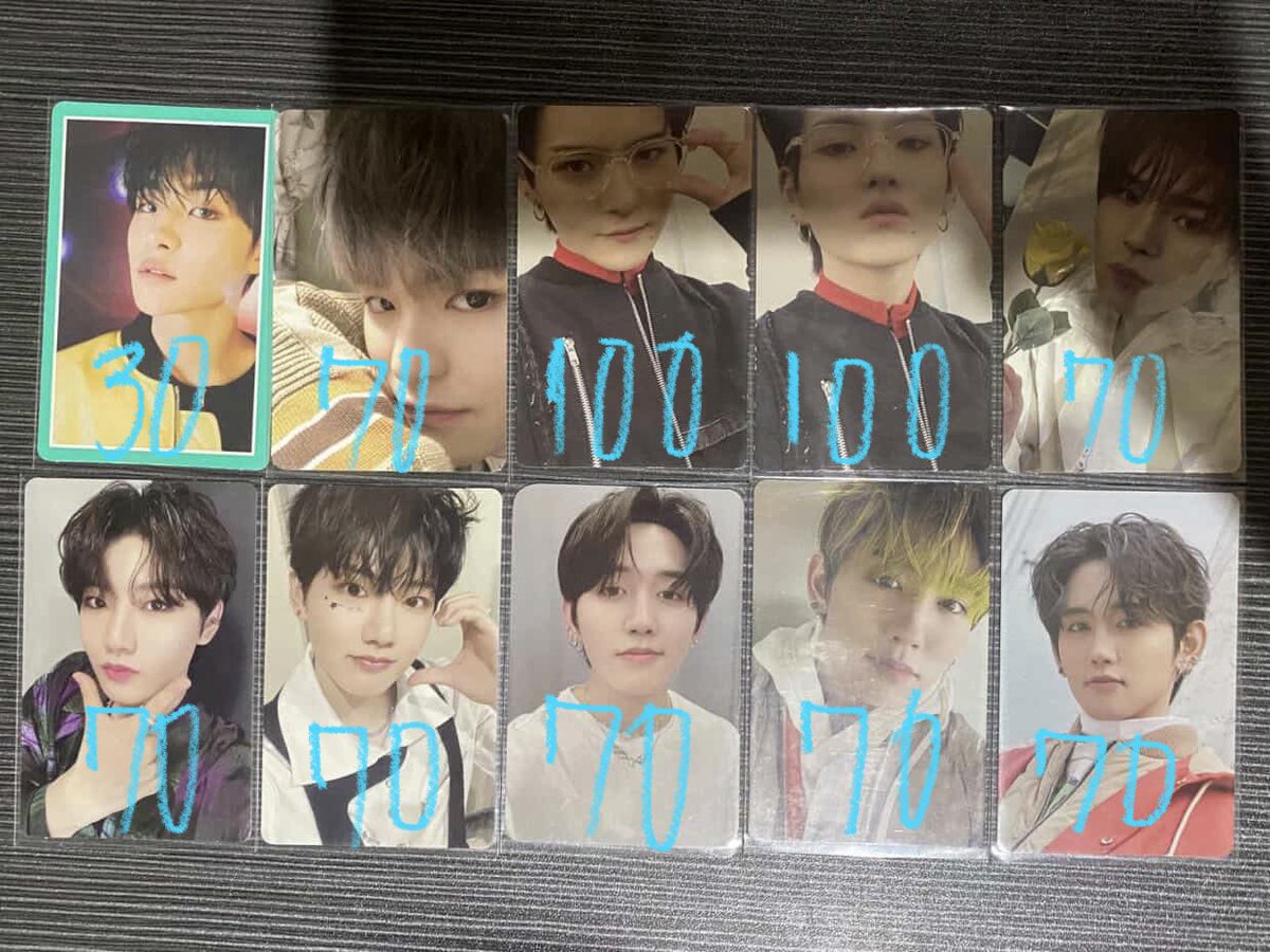 bnsnaminto's tweet photo. WTS LFB PH TREASURE PHOTOCARDS 

x to sensi
prices indicated on the pic (super low na)
dop: payo/3 days
mod: jnt
gcash/bank transfer
can send condi if sure buyer!

rfs: need funds

treasure hyunsuk jihoon yoshi junkyu jaehyuk asahi doyoung haruto jeongwoo junghwan pc 

help rt !! https://t.co/epLCxkMiie