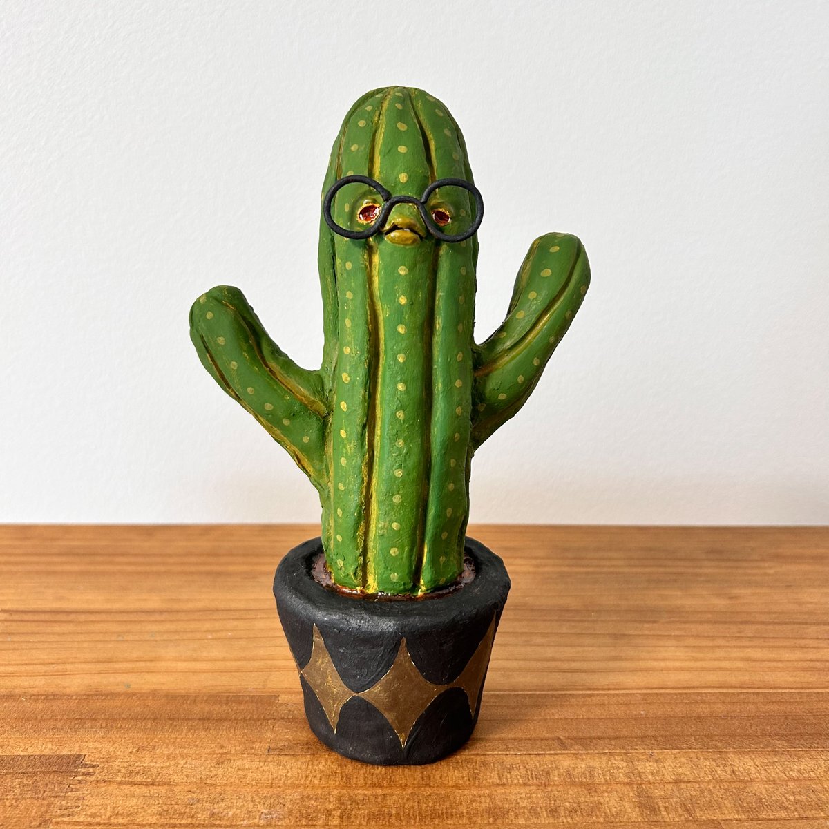 和田直人 / Naoto Wada 〚 メガネサボテン 〛 #cactusart #withglasses