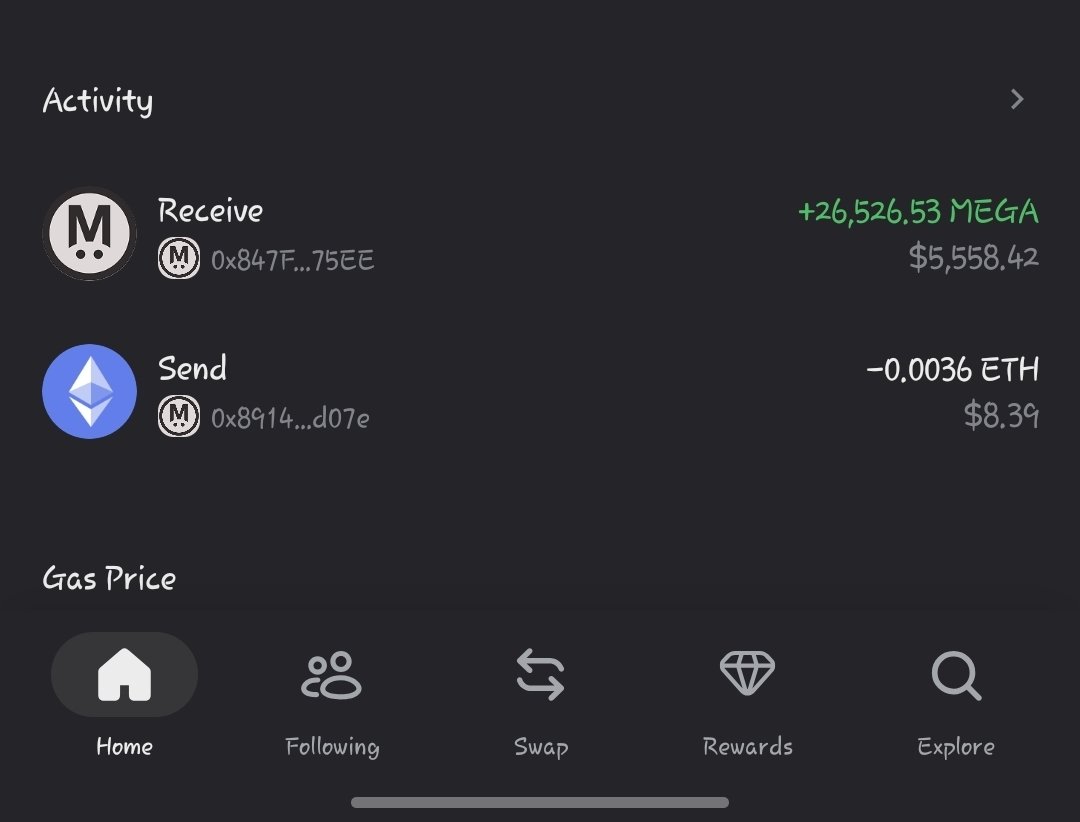 oleribeonchain's tweet photo. just received my $MEGA allocation 

gmegaaaaaaa everyone https://t.co/iTcXqdiWwO