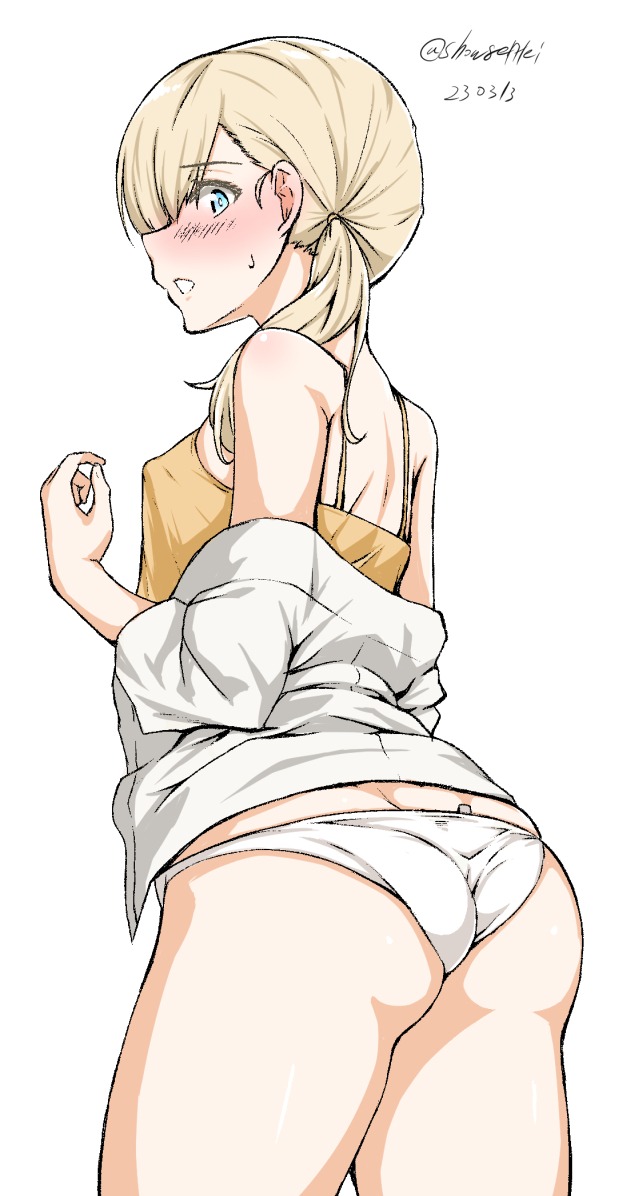 ワンドロ再掲
#GWなので金髪を愛でます 