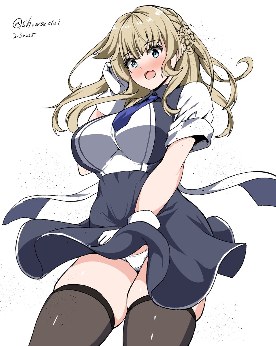ワンドロ再掲
#GWなので金髪を愛でます 