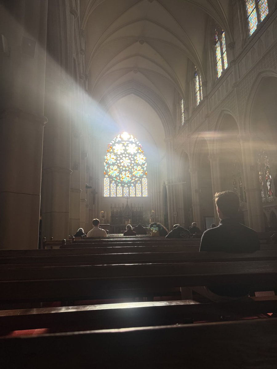 Not a stage.
A sanctuary.