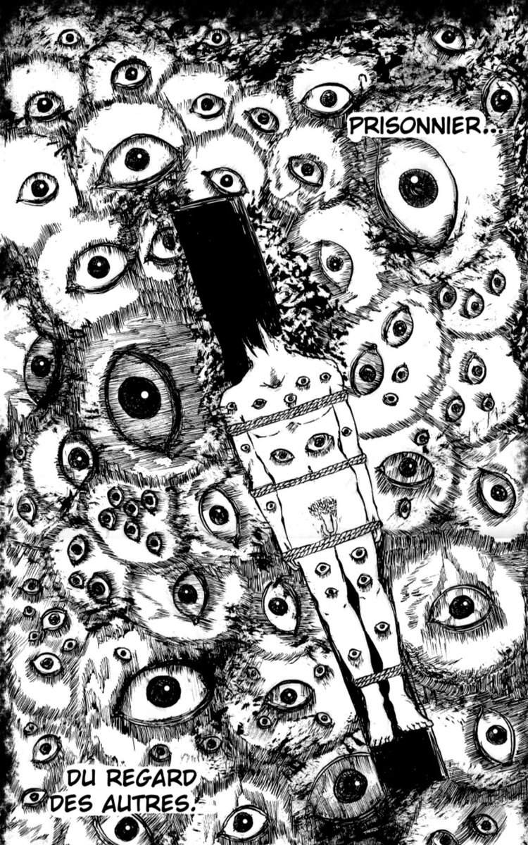 Bolkaz_'s tweet photo. Je suis aller le lire car ça avait l’air assez fun 

Bah mine de rien c’est vraiment bien 
, le dessin fait un peu junji ito https://t.co/uA9beprzy8
