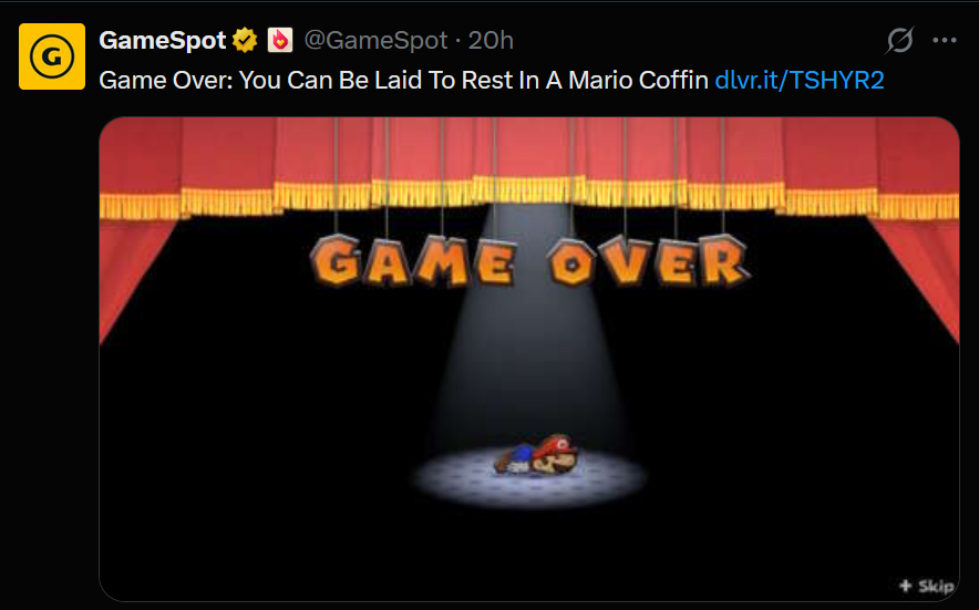 Saved You A Click Video Games tweet media