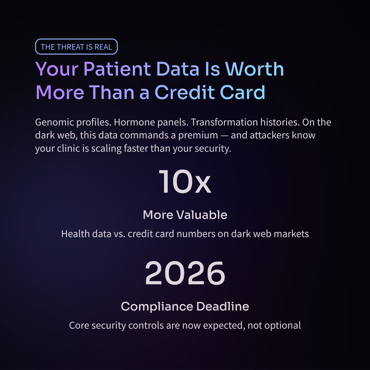 techveraIT's tweet image. Regenerative medicine is in a gold rush, but rapid growth is attracting bad actors. If you’re scaling fast, your security can’t be an afterthought. Techvera CEO @billtyndall79 explains. techvera.com/resources/blog…

#HealthTech #RegenerativeMedicine #CyberSecurity #Techvera