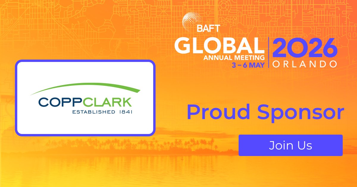 We’ll be at BAFT GAM.

Market calendars define when trading, settlement, and payment systems operate.

Meet with Copp Clark.
coppclark.com/contact-us.html

#BAFT #FinancialServices #CapitalMarkets #FinancialOperations #OperationalRisk #TradingHours