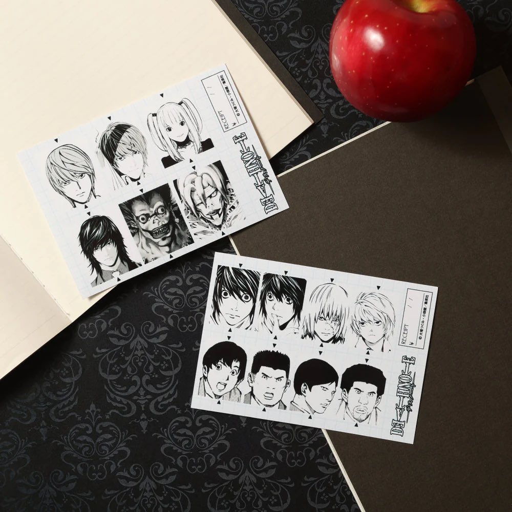 DEATH NOTE』証明写真風ブロマイド（全2種） 販売期間：2026/07/05 23