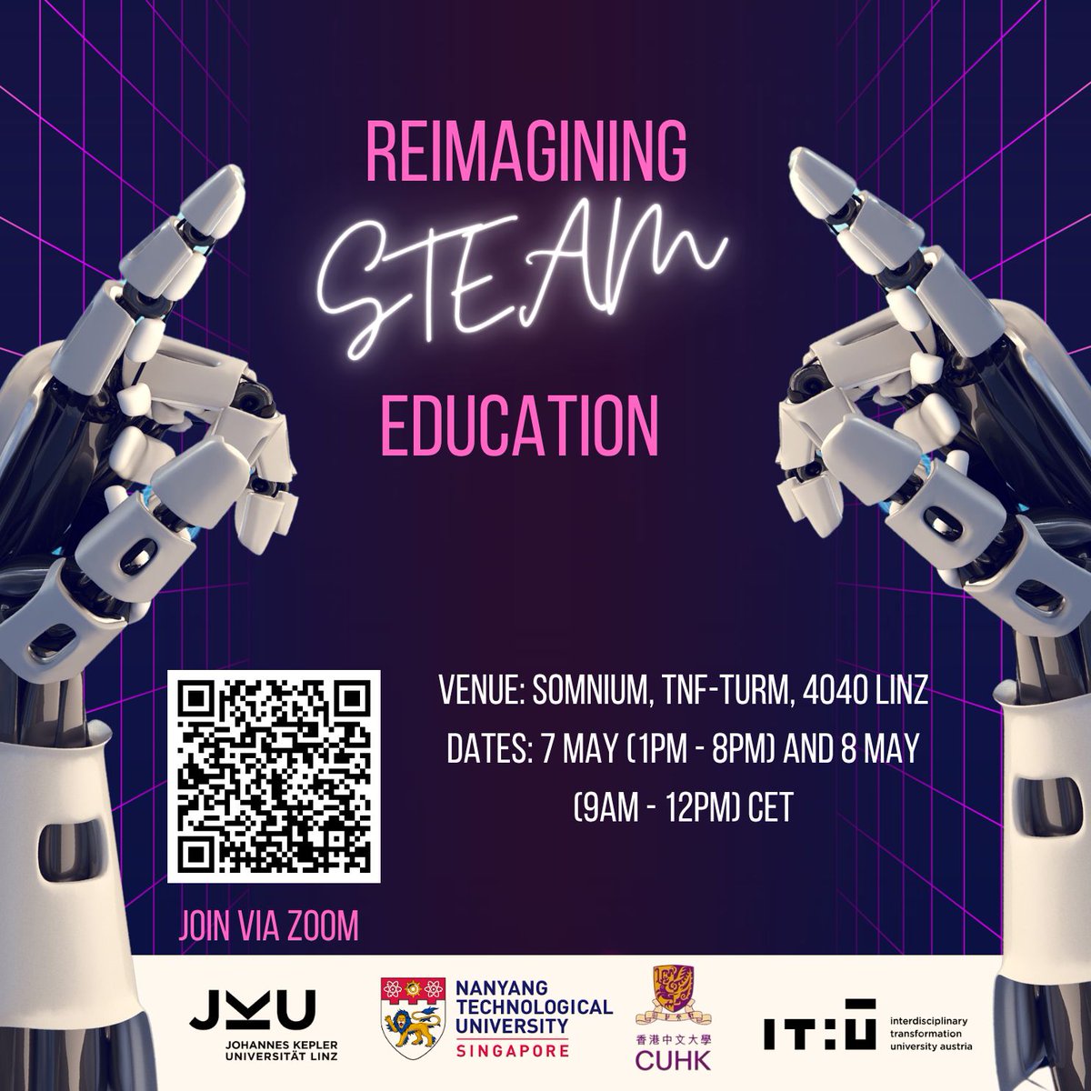 USAL_EC2U's tweet photo. 🇦🇹 | The @jkulinz School of Education is organising a conference with both in-person and online participation.

The call for talks is still open, and participation is especially relevant for Master’s and PhD students, postdocs and academic staff.
👇
https://t.co/B0sE49hw9Y https://t.co/yi0Luj2yFx