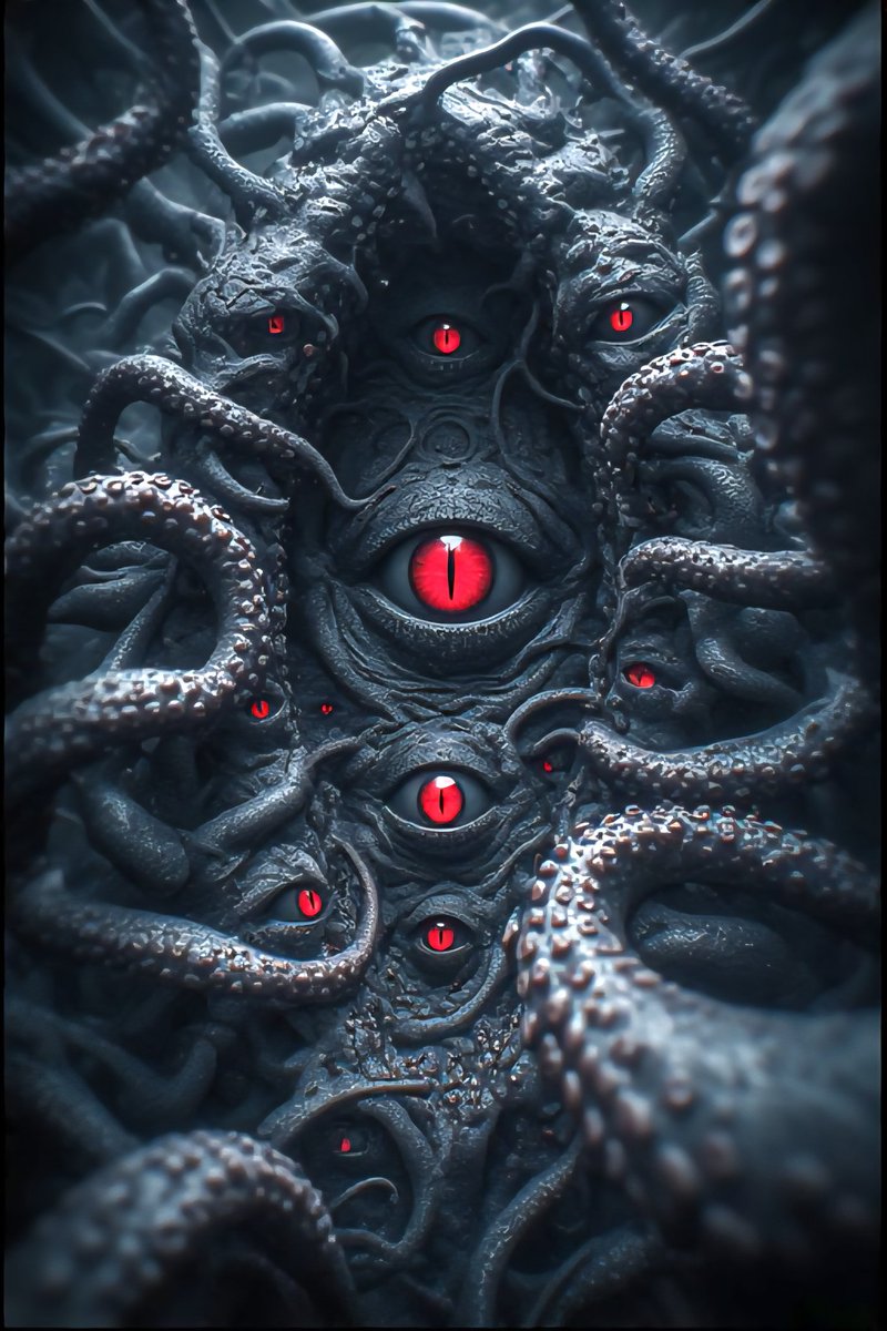 GlenHar47314930's tweet image. QT your Eldrich Horror