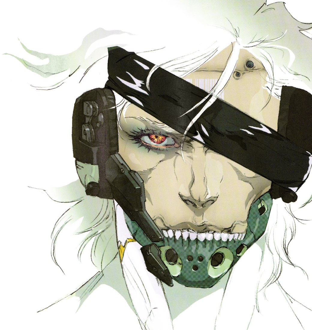 Raiden face design from Metal Gear Rising: Revengeance. More art from ...