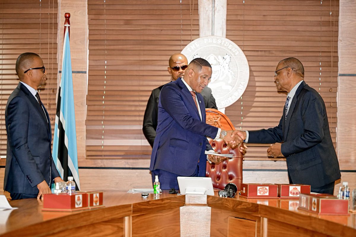 Duma Boko Has Received The Forensic Audit Report