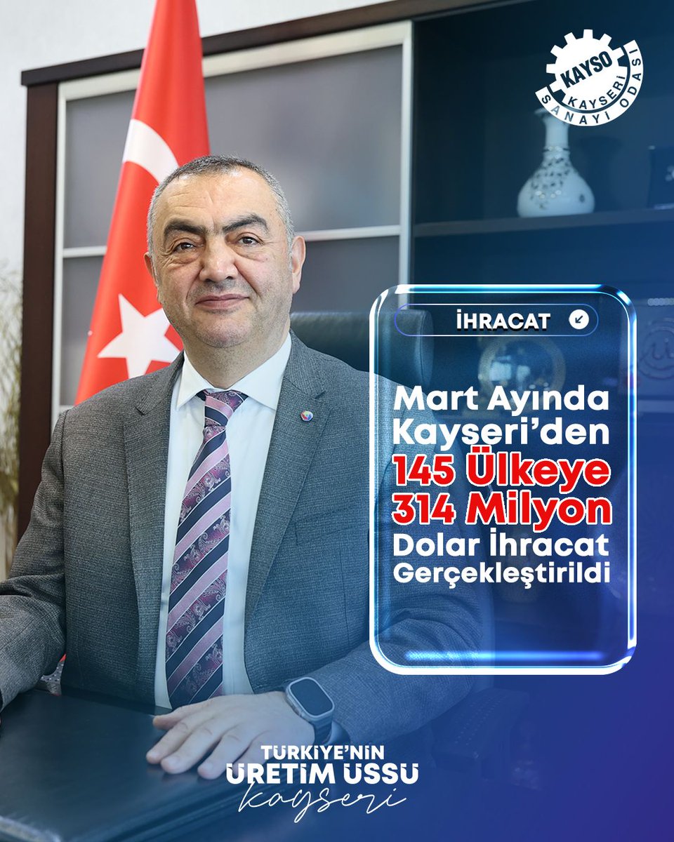 Kayseri Sanayi Odası tweet media