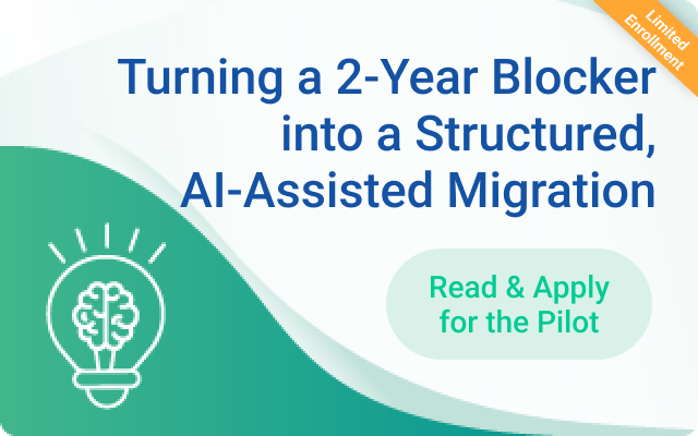 zkoss's tweet photo. We shared how a stalled ZK upgrade was completed with a structured approach 🧠 combining upgrade experience, AI-assisted analysis, and human validation.

👉Read more: https://t.co/oMz7a20qlt

We’re inviting teams to a Pilot Program. Interested? Reach out. https://t.co/1LI6mcPaTF