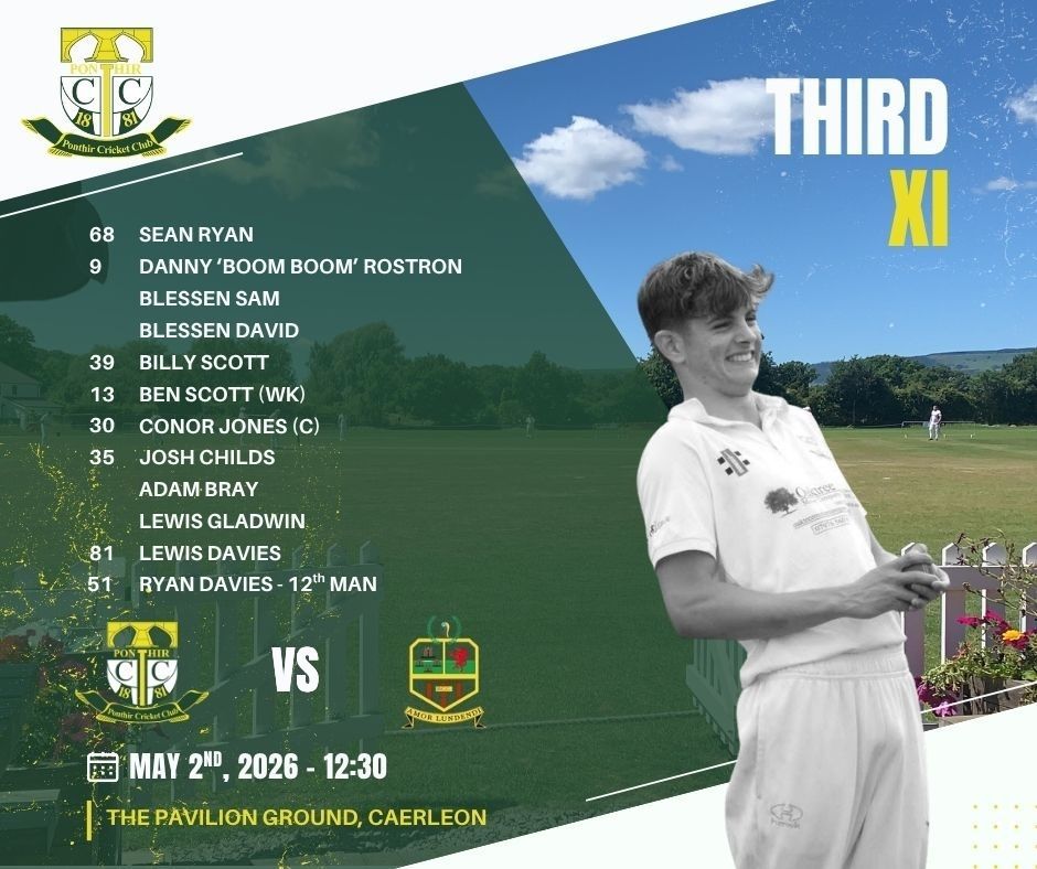 Ponthir Cricket Club tweet media